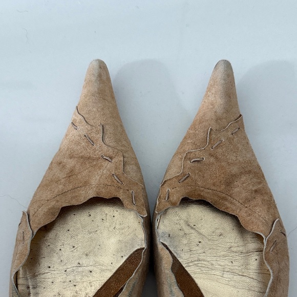 Rare vintage Dolce & Gabbana Tan Heels - Picture 2 of 4